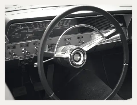 Rambler Classic dash and column