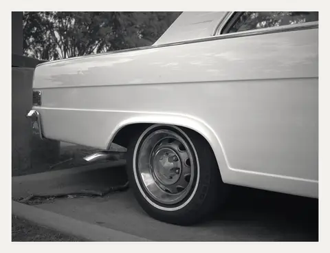 Rear quarter and whitewall
